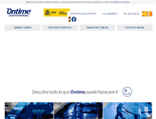 Tablet Screenshot of ontime.es